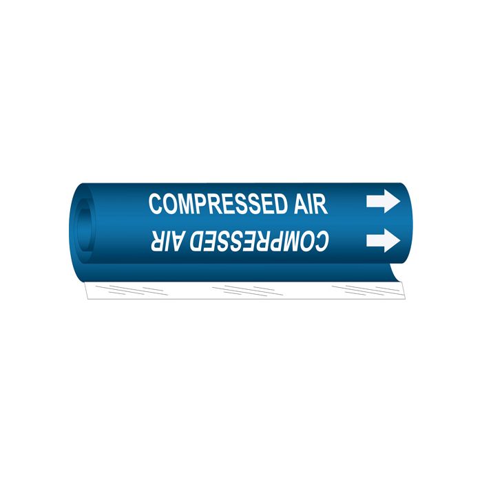 "Compressed Air" Pipe Marker