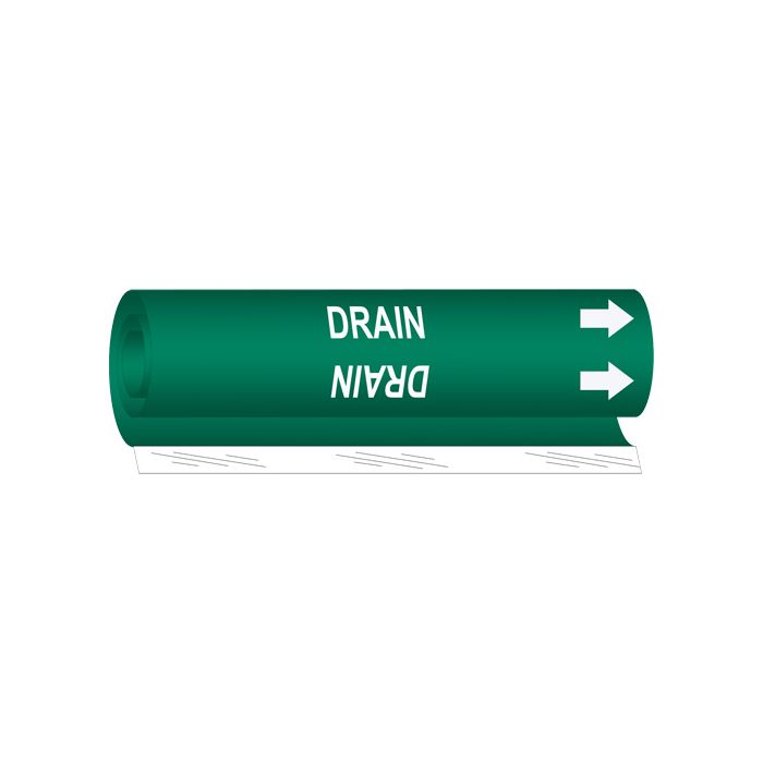 "Drain" Pipe Marker