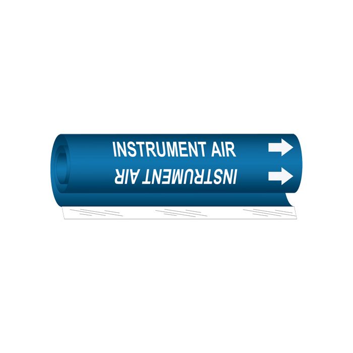 "Instrument Air" Pipe Marker
