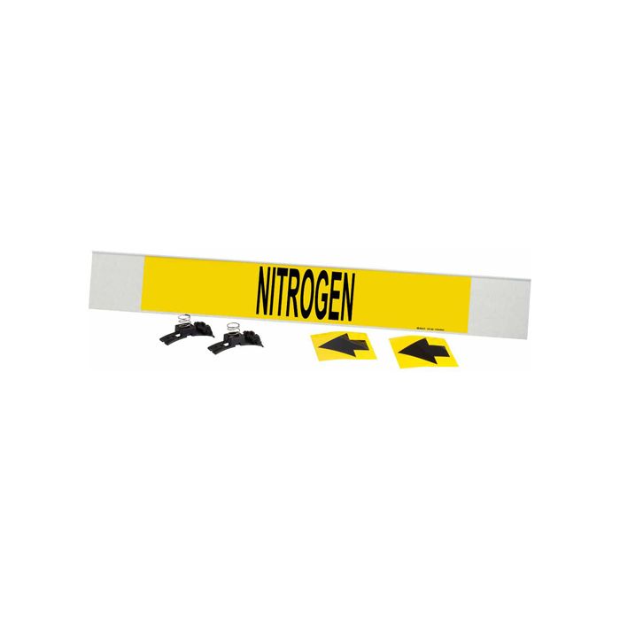 "Nitrogen" Pipe Marker