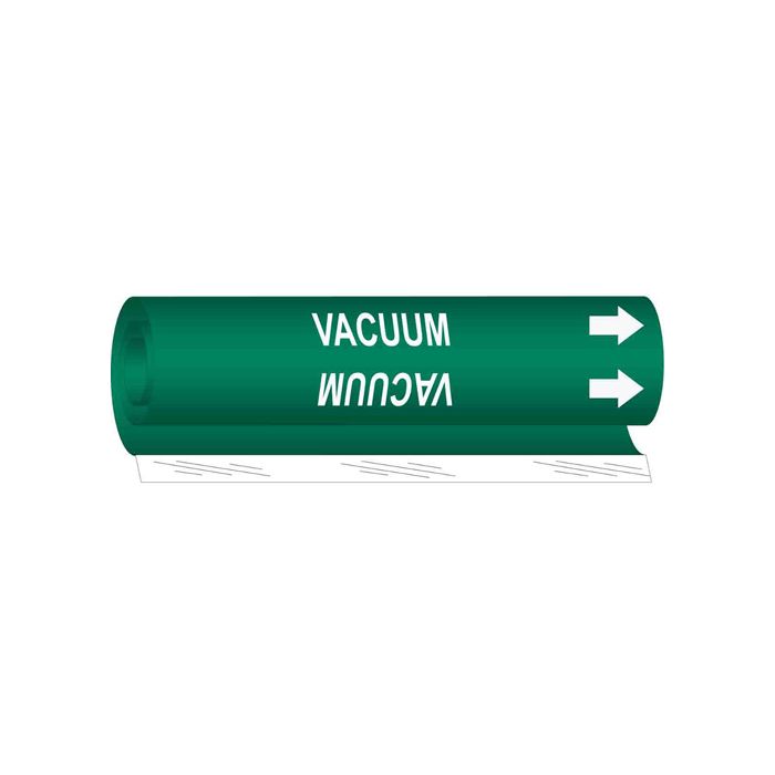 "Vacuum" Pipe Marker