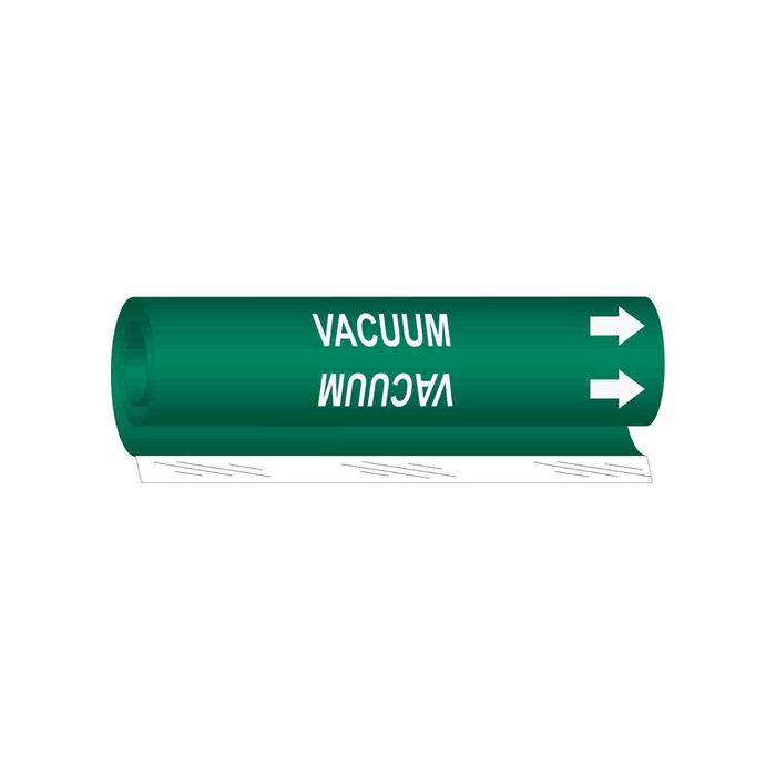 "Vacuum" Pipe Marker