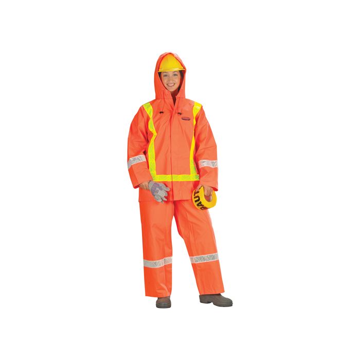 Hurricane Flame Retardant/Oil Resistant Rain Suits - Traffic Suit