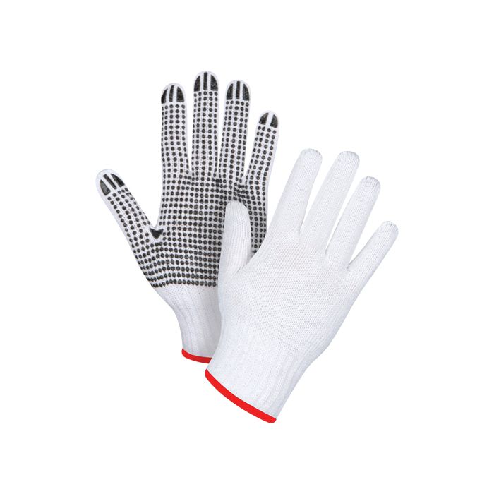 Dotted String Knit Gloves