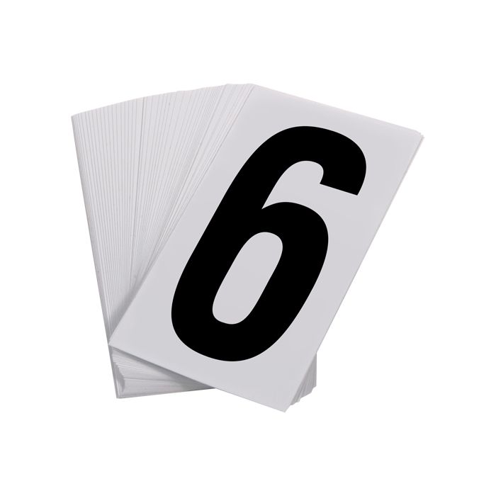 Pressure Sensitive Numbering