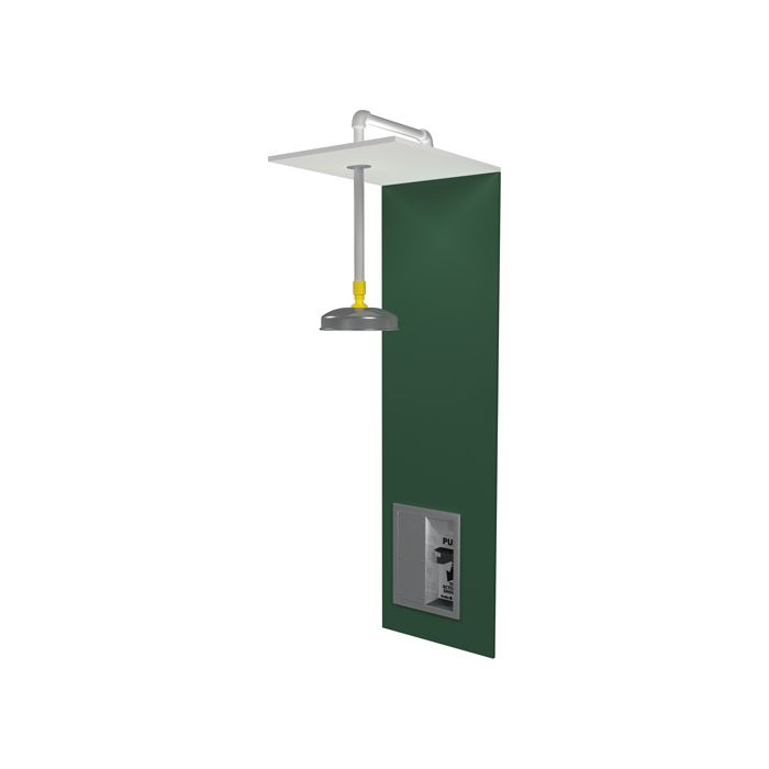 Barrier Free Recess-Mounted Emergency Shower Stations