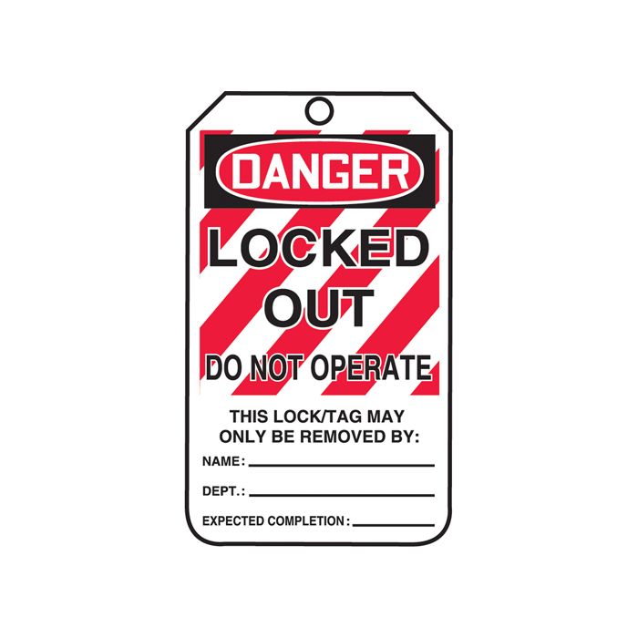 Lockout Tags