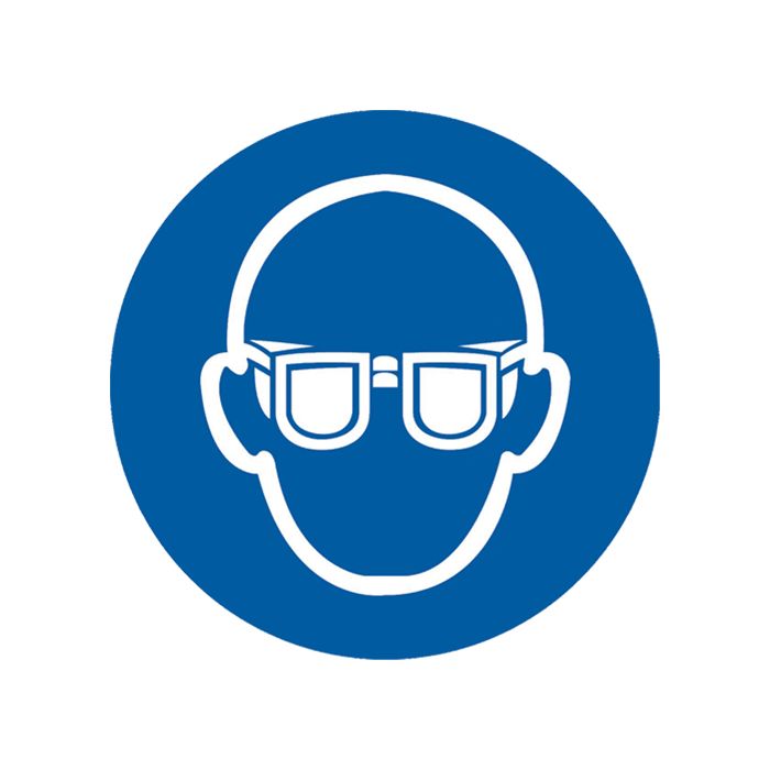 Safety Goggles Pictogram Labels