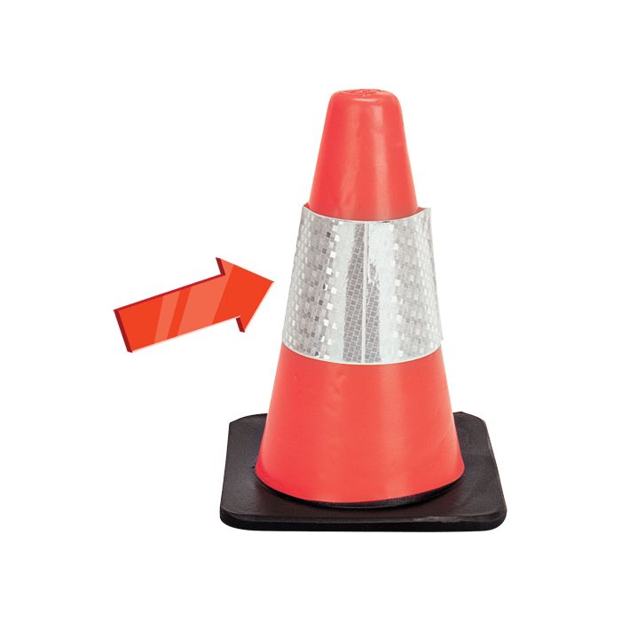 Reflective Collar for Traffic Cones