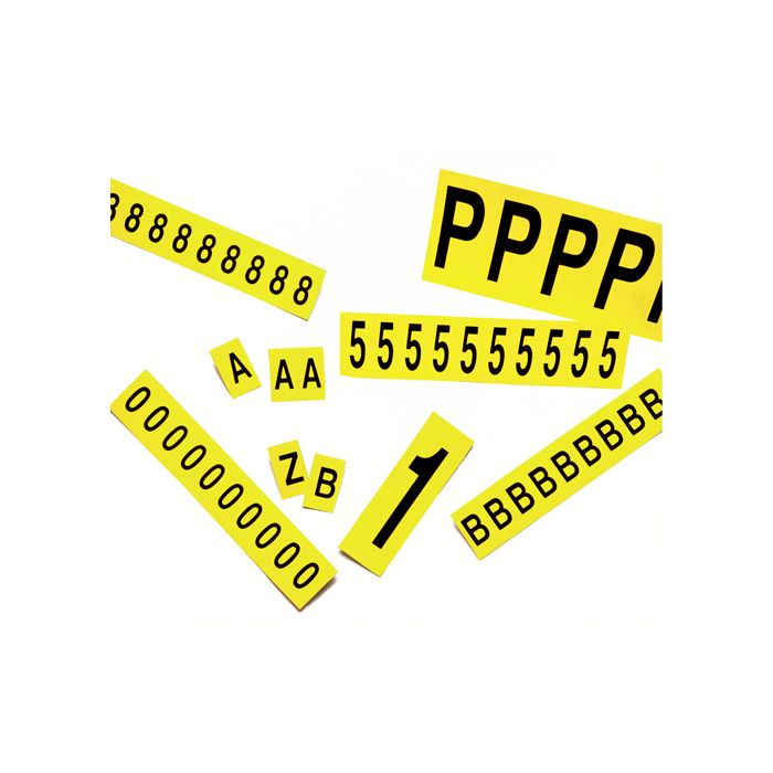 Individual Adhesive Number Markers