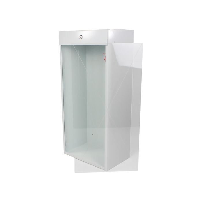 Plastic Front Replacement Part for Surface-Mounted Fire Extinguisher Cabinet