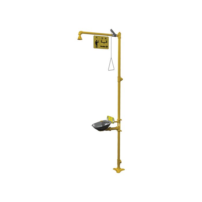 Halo™ Combination Emergency Shower & Eyewash Station
