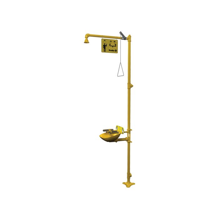 Halo™ Combination Emergency Shower & Eyewash Station