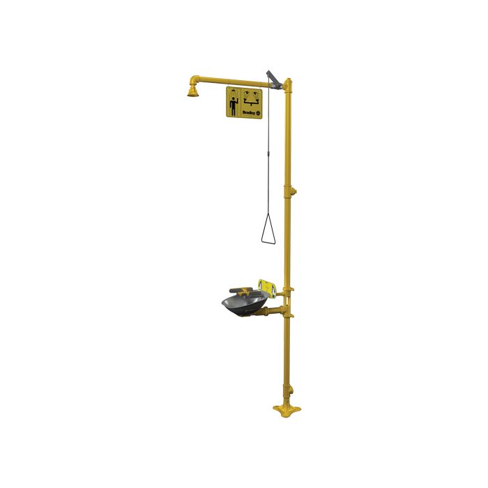 Halo™ Combination Emergency Shower & Eyewash Station