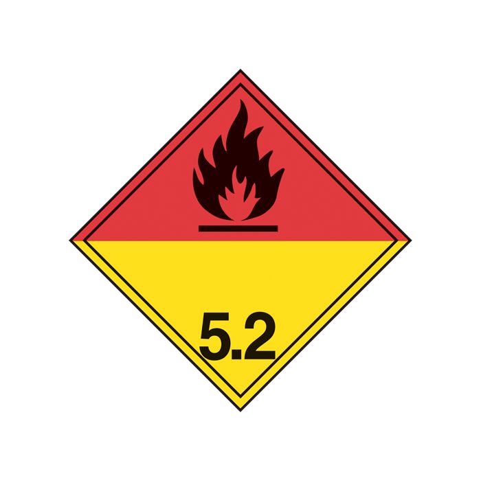 Organic Peroxide TDG Placard