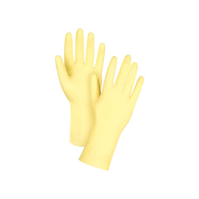 Canary Yellow Chemical-Resistant Gloves