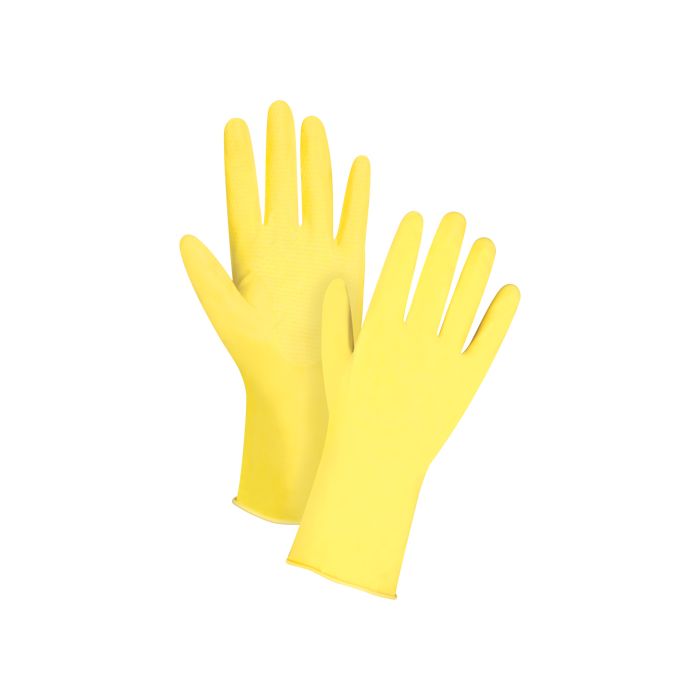 Canary Yellow Chemical-Resistant Gloves