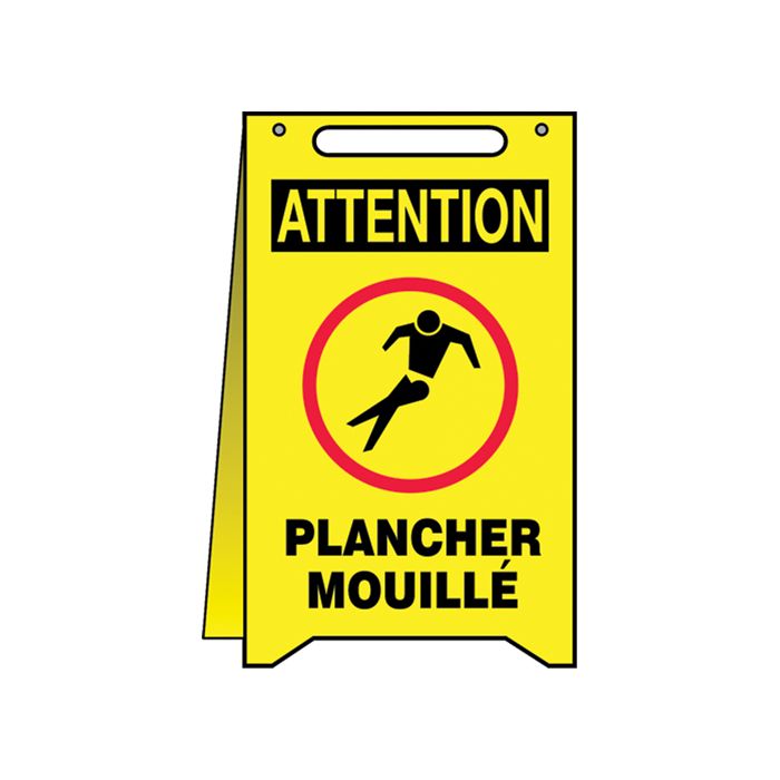 "Plancher mouillé" Fold-Ups™ Sign