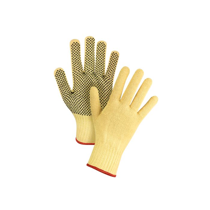 Dotted Seamless String Knit Gloves