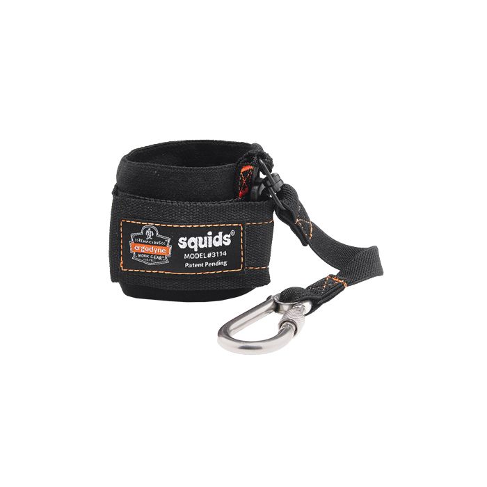 Squids® 3114 Pull-On Wrist Lanyard with Carabiner