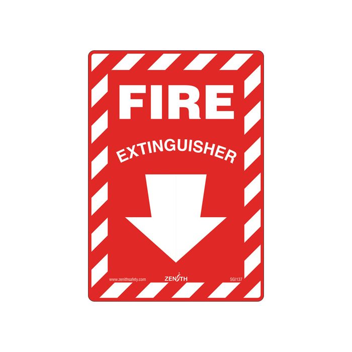 Fire Extinguisher Safety Sign