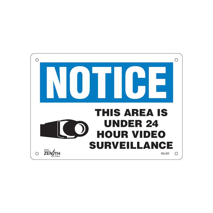 "24 Hour Surveillance" Sign