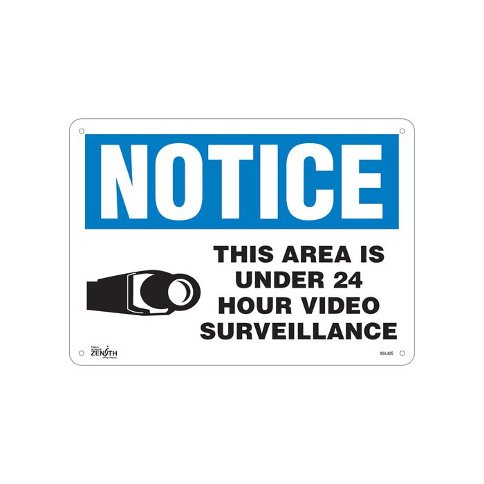 "24 Hour Surveillance" Sign