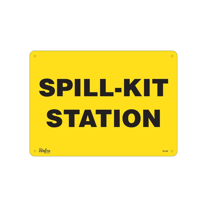 "Spill Kit Station" Sign