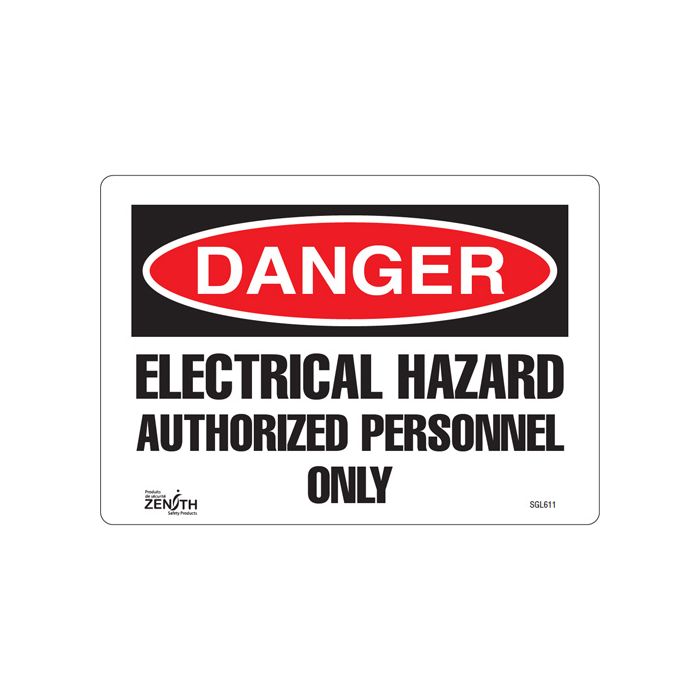 "Authorized Personnel Only" Sign