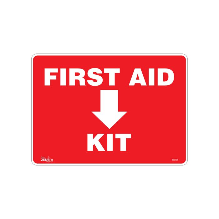 "First Aid Kit" Sign