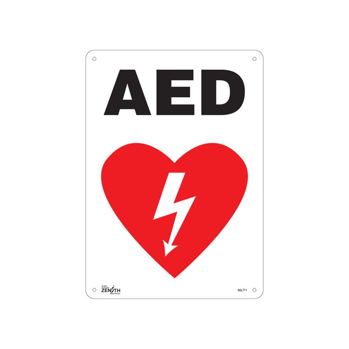 "AED" Sign