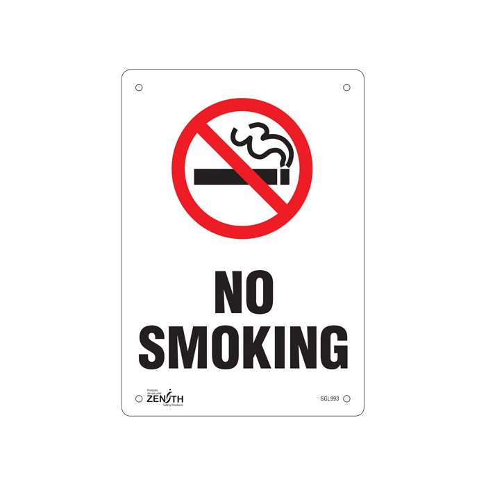 "No Smoking" Sign