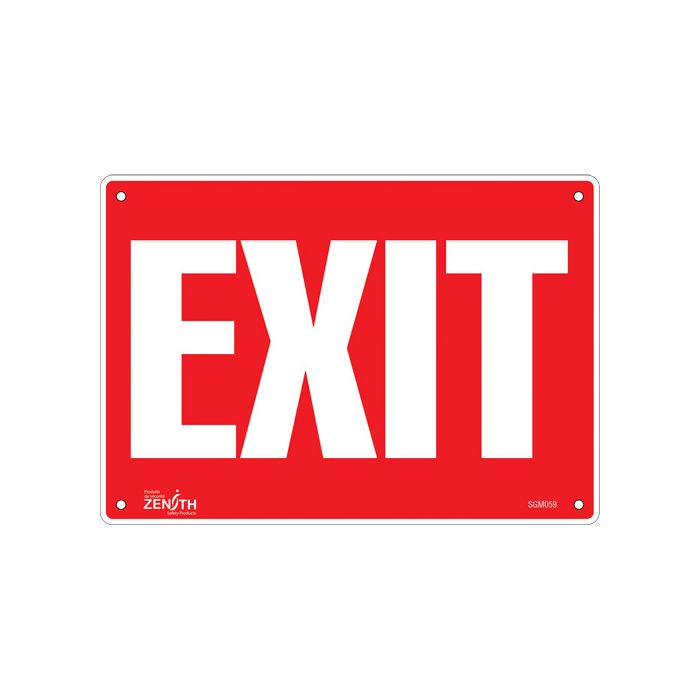 "Exit" Sign
