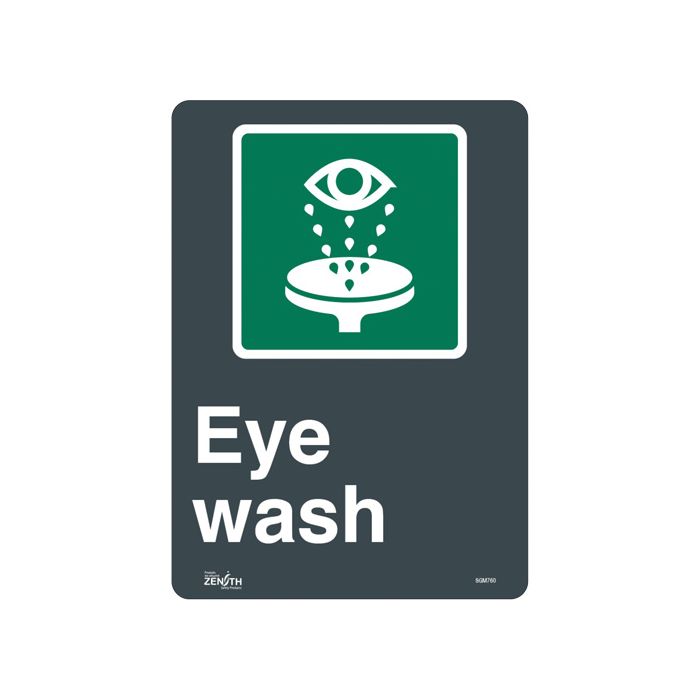 "Eye Wash" Sign