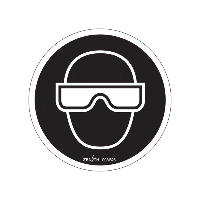 Eye Protection Required CSA Safety Sign