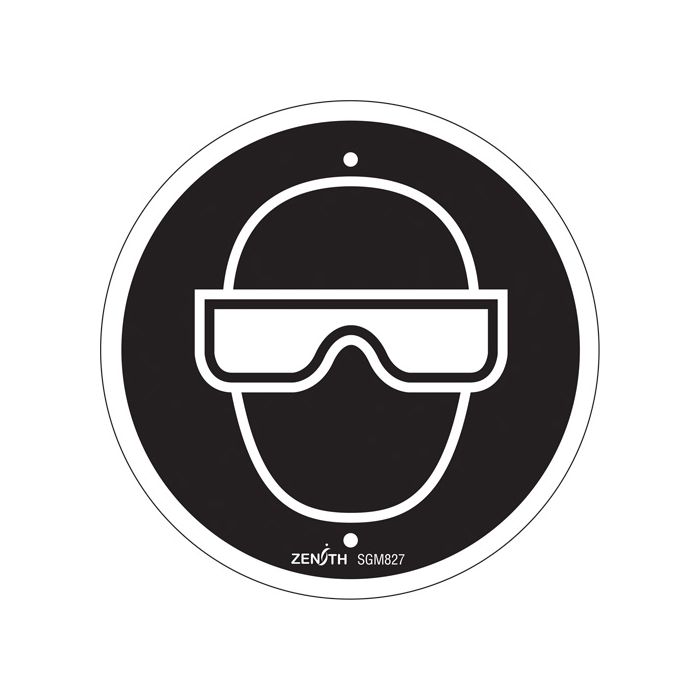 Eye Protection Required CSA Safety Sign