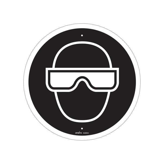 Eye Protection Required CSA Safety Sign