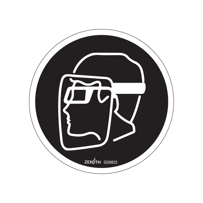 Face Protection Required CSA Safety Sign