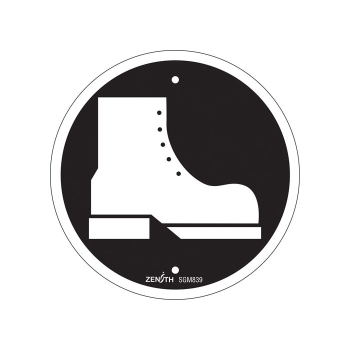 Foot Protection Required CSA Safety Sign