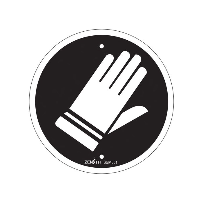 Hand Protection Required CSA Safety Sign