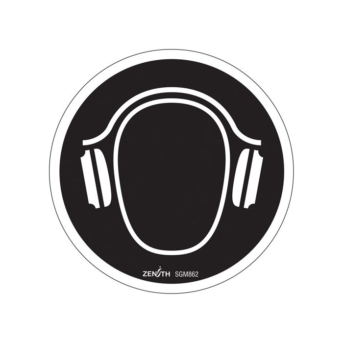 Hearing Protection Required CSA Safety Sign