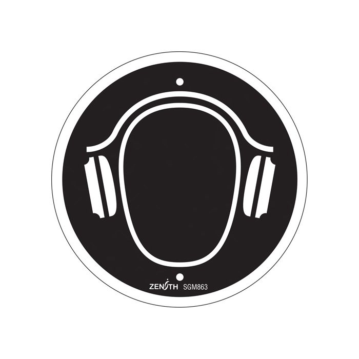 Hearing Protection Required CSA Safety Sign
