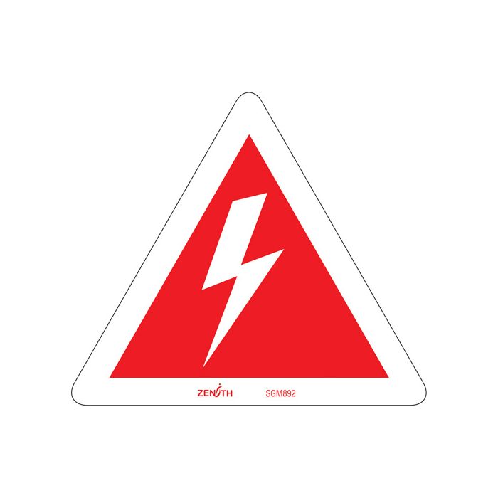 High Voltage CSA Safety Sign