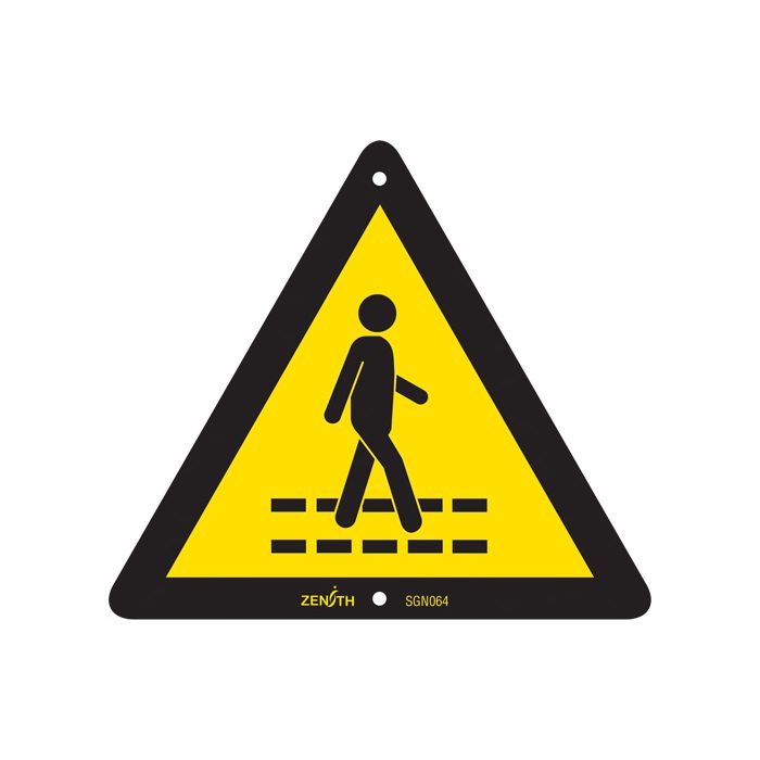 Pedestrian Safety Lane CSA Safety Sign