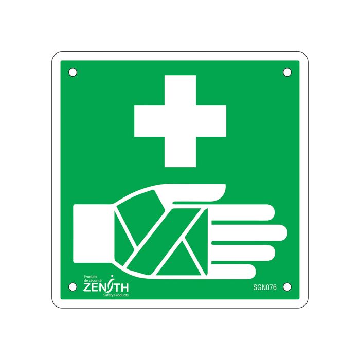 First Aid CSA Safety Sign