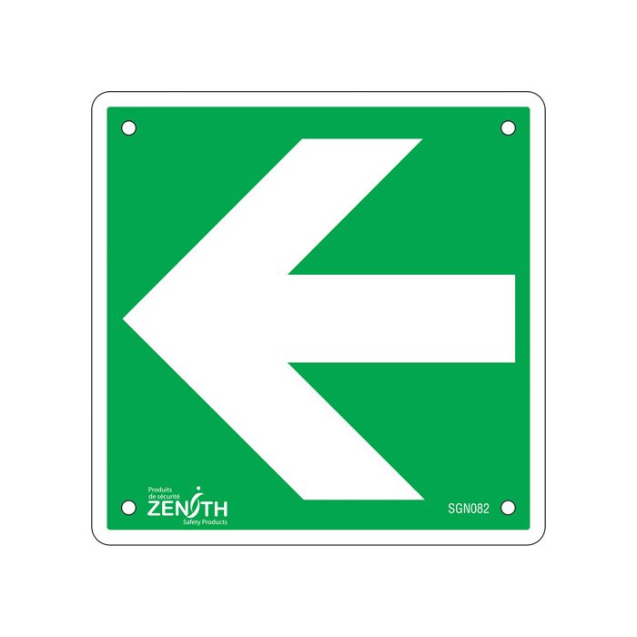Arrow CSA Safety Sign