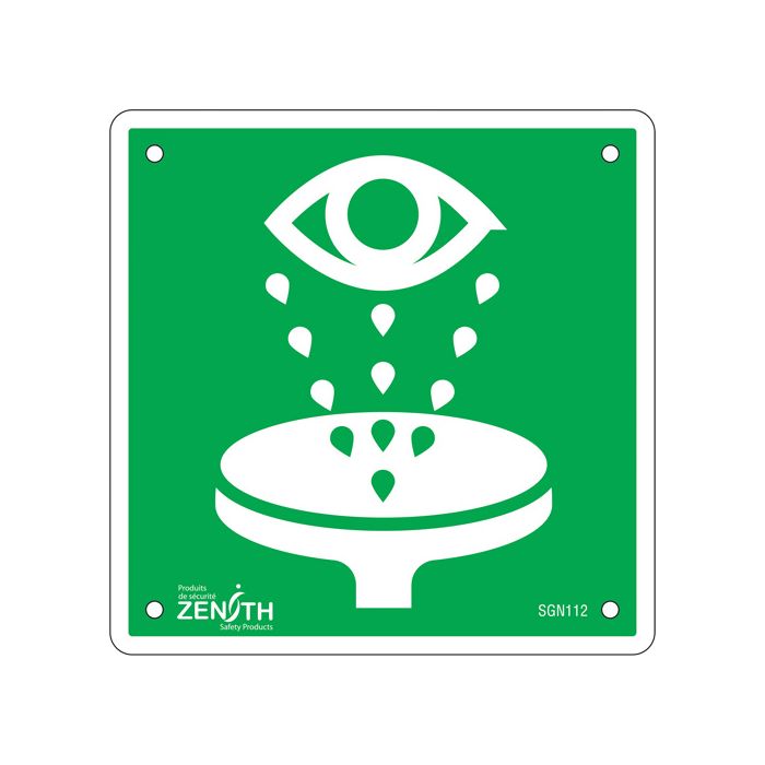 Eye Wash CSA Safety Sign
