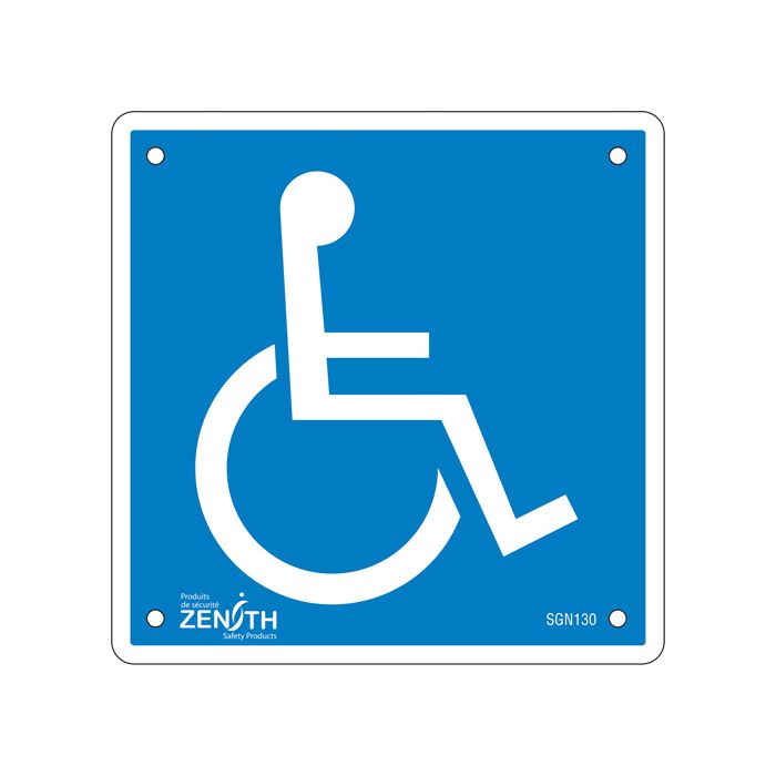 Handicap CSA Safety Sign