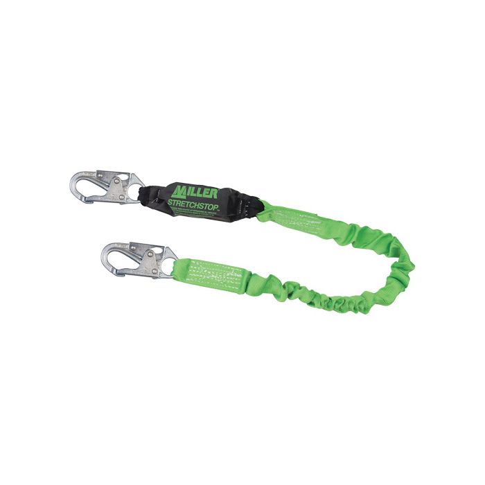 Miller® StretchStop® Shock-Absorbing Lanyard