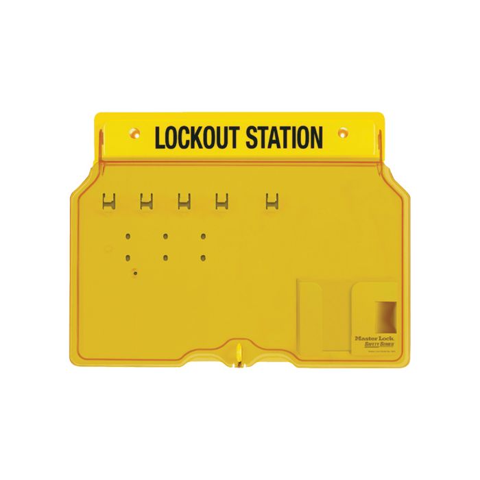 Trilingual Covered Lock Station